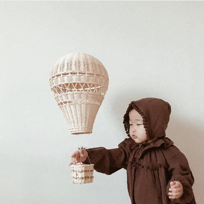 Durable Woven Hand Woven Rattan Hot Air Balloon